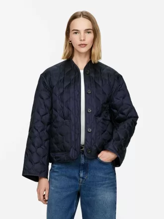 2-in-1-Upcycling-Daunenfutterjacke