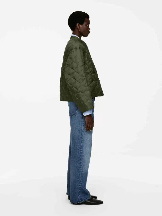 2-in-1-Upcycling-Daunenfutterjacke