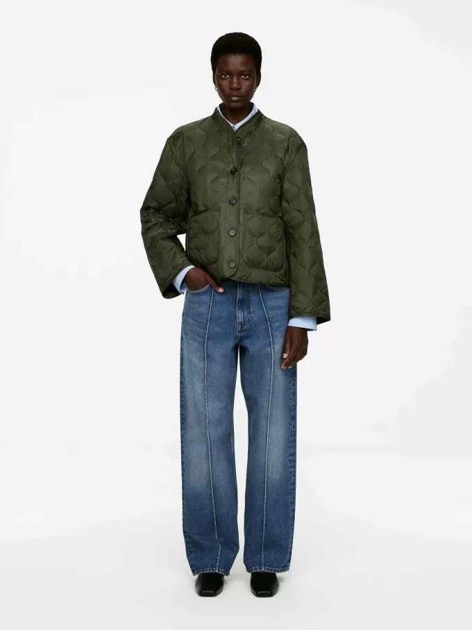 2-in-1-Upcycling-Daunenfutterjacke