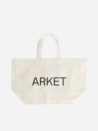 ARKET Übergroße Canvas-Tasche