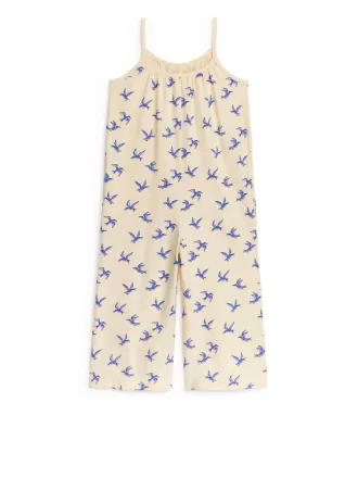 Ärmelloser Jersey-Overall