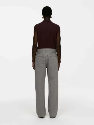 Ärmelloses Oberteil mit Stehkragen