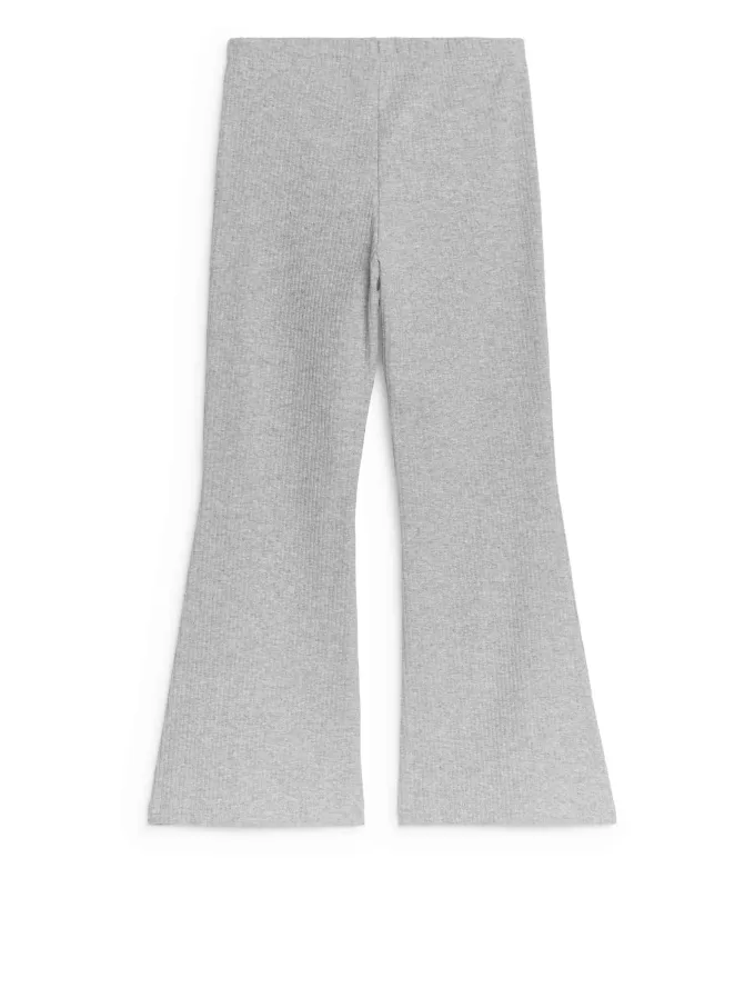 Ausgestellte Ripp-Leggings Ausgestellte Ripp-Leggings