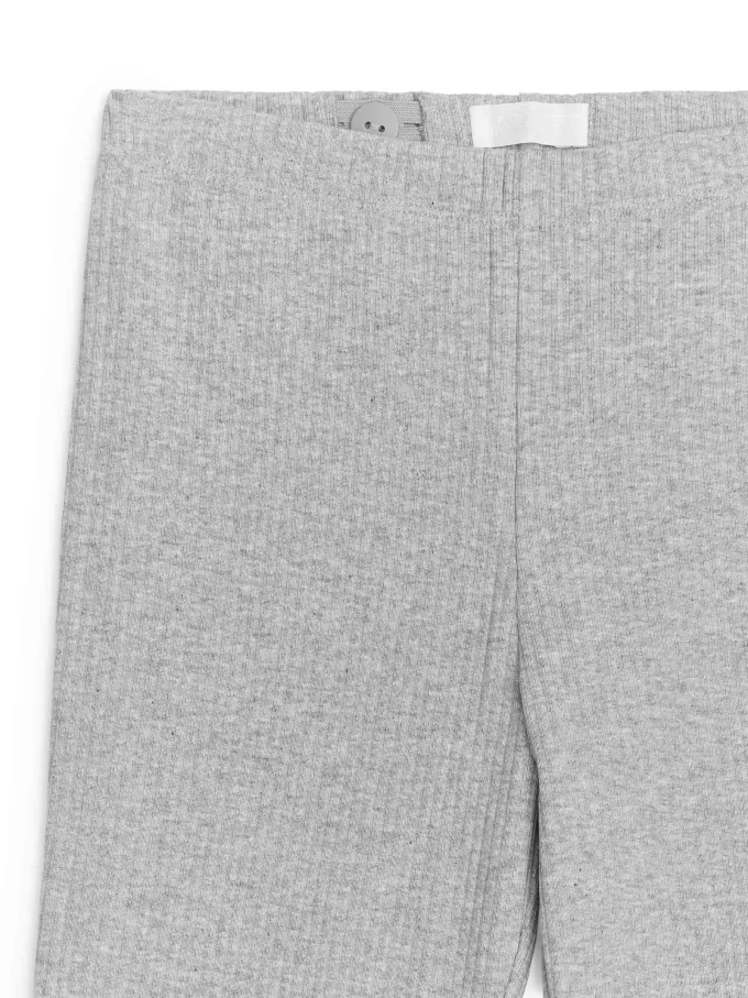 Ausgestellte Ripp-Leggings Ausgestellte Ripp-Leggings