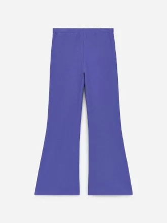 Ausgestellte Ripp-Leggings