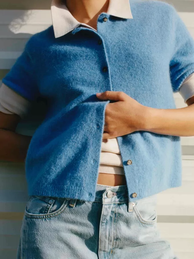 Cardigan aus Alpaka-Wollmischung Cardigan aus Alpaka-Wollmischung