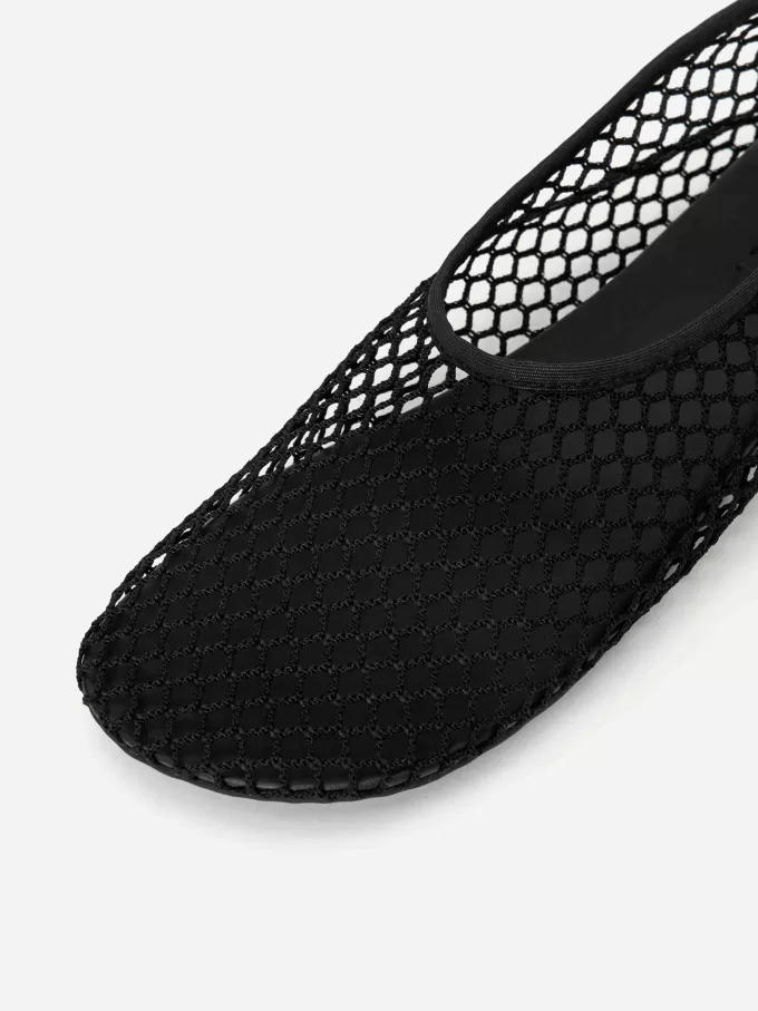 Ballerinas aus Netzstoff Ballerinas aus Netzstoff