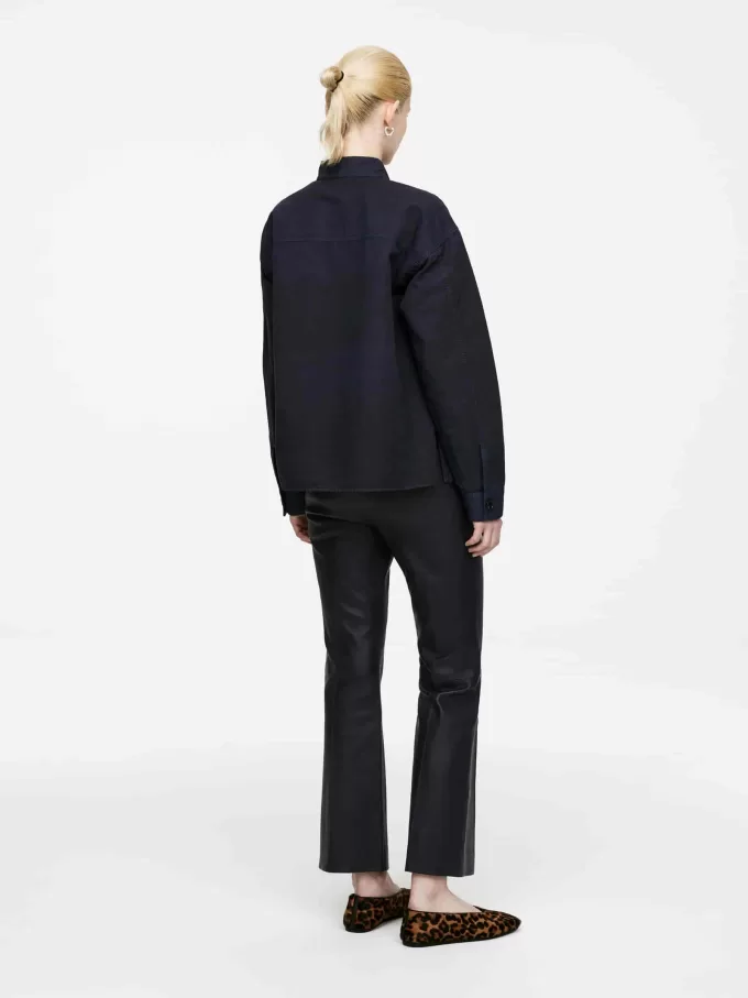 Baumwoll-Leinen-Overshirt Baumwoll-Leinen-Overshirt