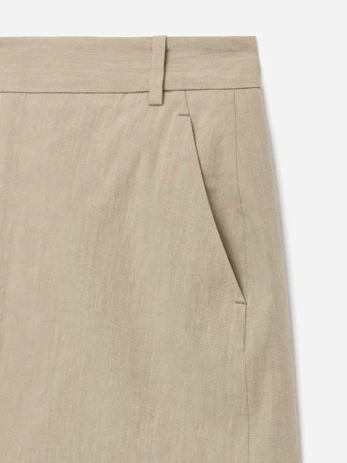 Baumwoll-Leinen-Rock Baumwoll-Leinen-Rock