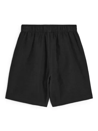 Baumwoll-Leinen-Shorts