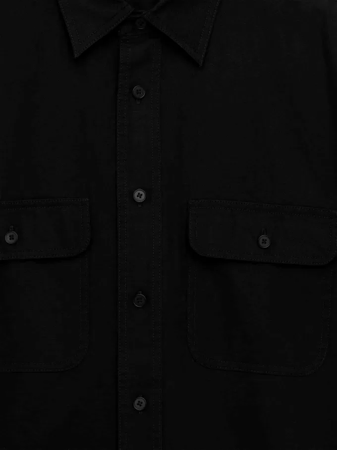 Baumwoll-Overshirt