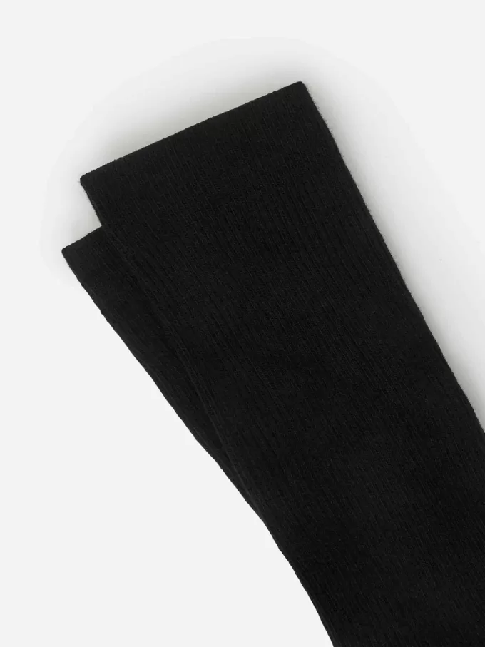 Baumwollrippsocken im 3er-Set