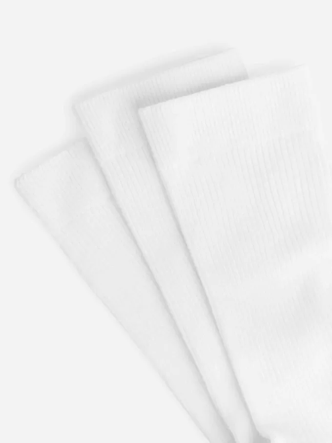 Baumwollrippsocken im 3er-Set Baumwollrippsocken im 3er-Set