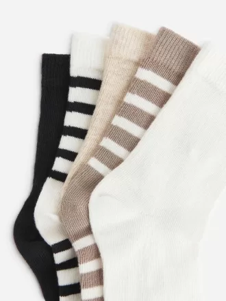 Baumwollsocken 5er-Set