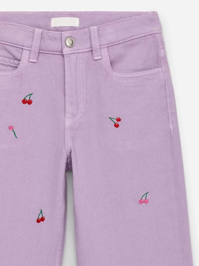 Bestickte Jeanshose Bestickte Jeanshose