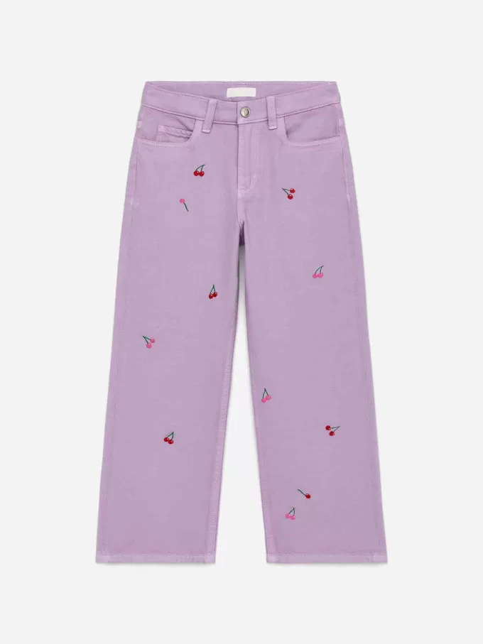 Bestickte Jeanshose Bestickte Jeanshose