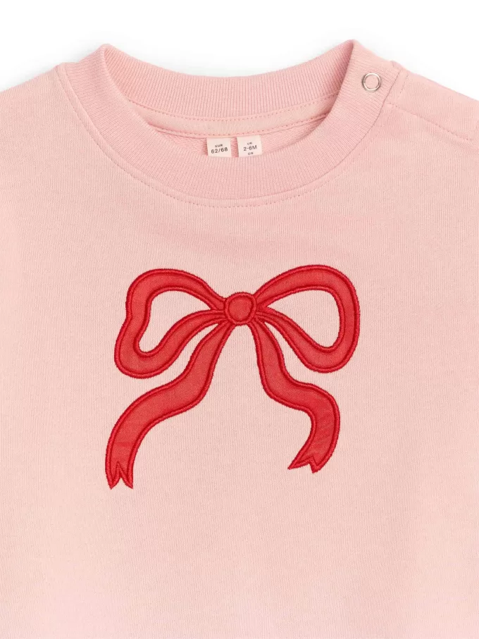 Besticktes Baumwoll-Sweatshirt Besticktes Baumwoll-Sweatshirt