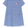 Besticktes T-Shirt-Kleid Besticktes T-Shirt-Kleid