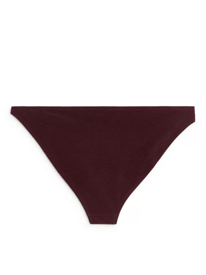 Bikinihose mit Perlendetail