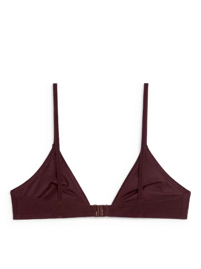 Bikinioberteil mit Perlendetail