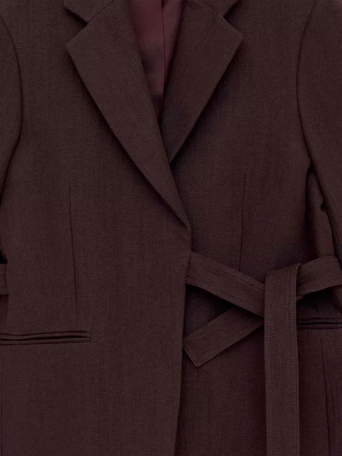 Blazer aus Baumwoll-Leinen Blazer aus Baumwoll-Leinen