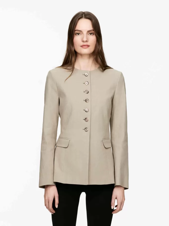 Blazer aus Leinenmischung Blazer aus Leinenmischung