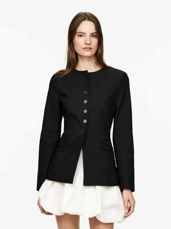 Blazer aus Leinenmischung Blazer aus Leinenmischung