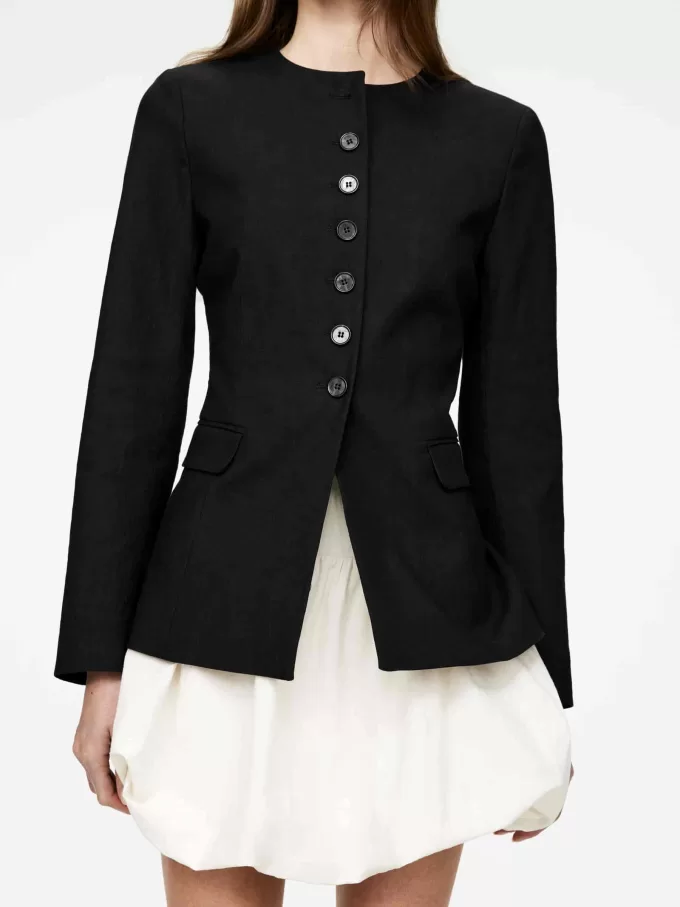 Blazer aus Leinenmischung Blazer aus Leinenmischung