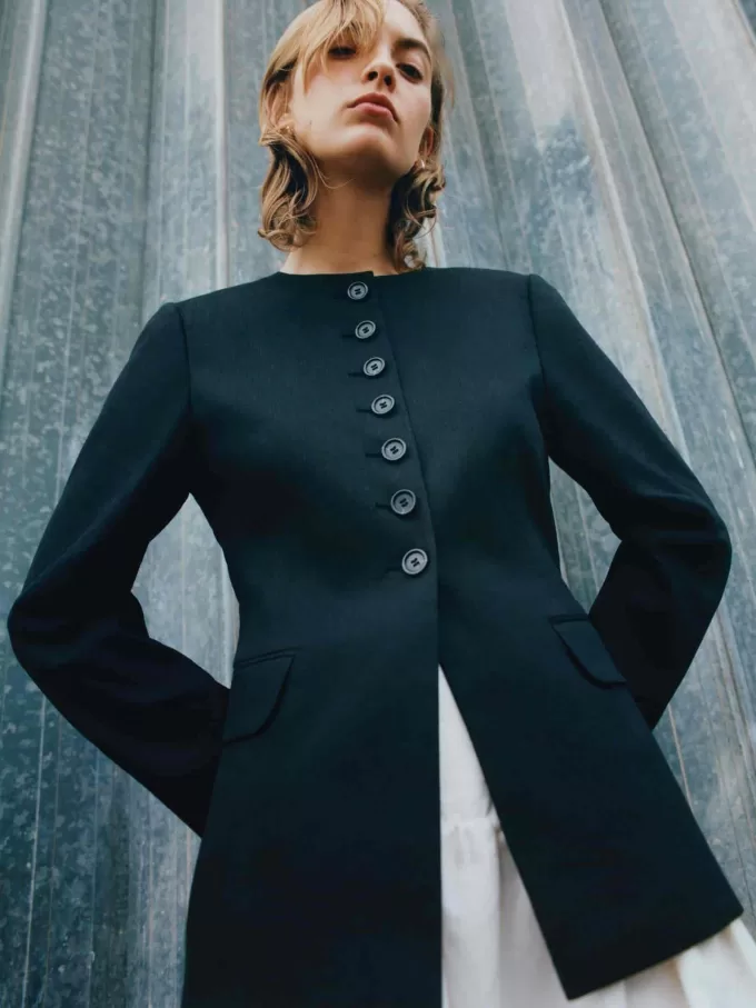 Blazer aus Leinenmischung Blazer aus Leinenmischung