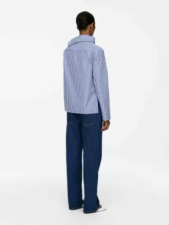 Bluse mit Umschlagkragen