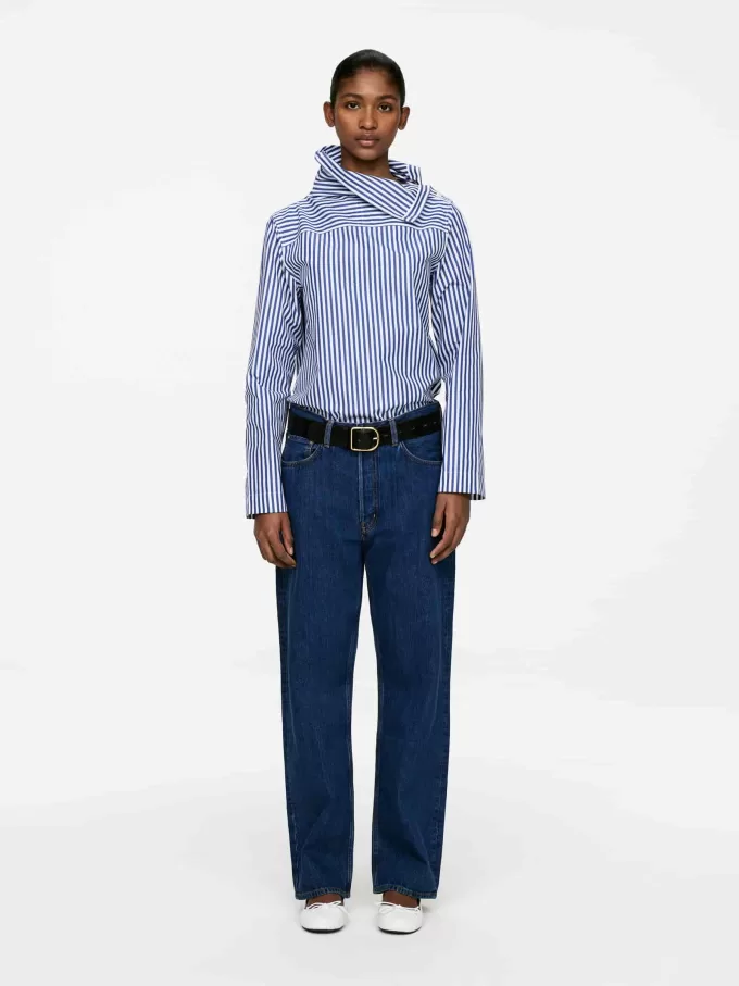 Bluse mit Umschlagkragen Bluse mit Umschlagkragen