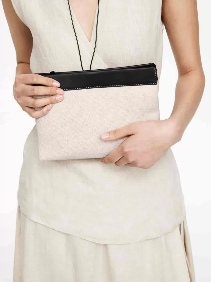 Canvas-Ledertasche Canvas-Ledertasche