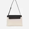 Canvas-Ledertasche