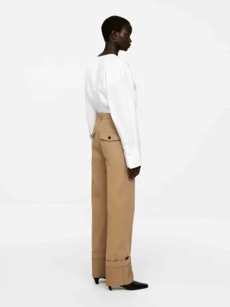 Chino-Hose zum Hochklappen