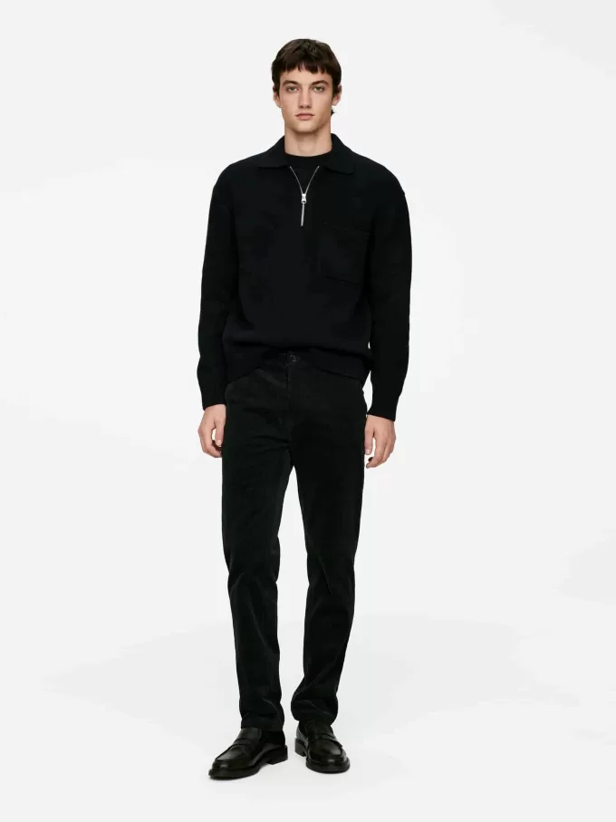 Cord-Chinos mit gerader Passform Cord-Chinos mit gerader Passform