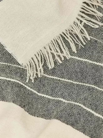 Decke aus Leinenwolle Decke aus Leinenwolle