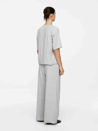 Drapiertes Baumwoll-T-Shirt Drapiertes Baumwoll-T-Shirt