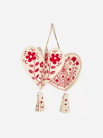 Eine Welt voller Bastelpapierornamente, 2er-Set