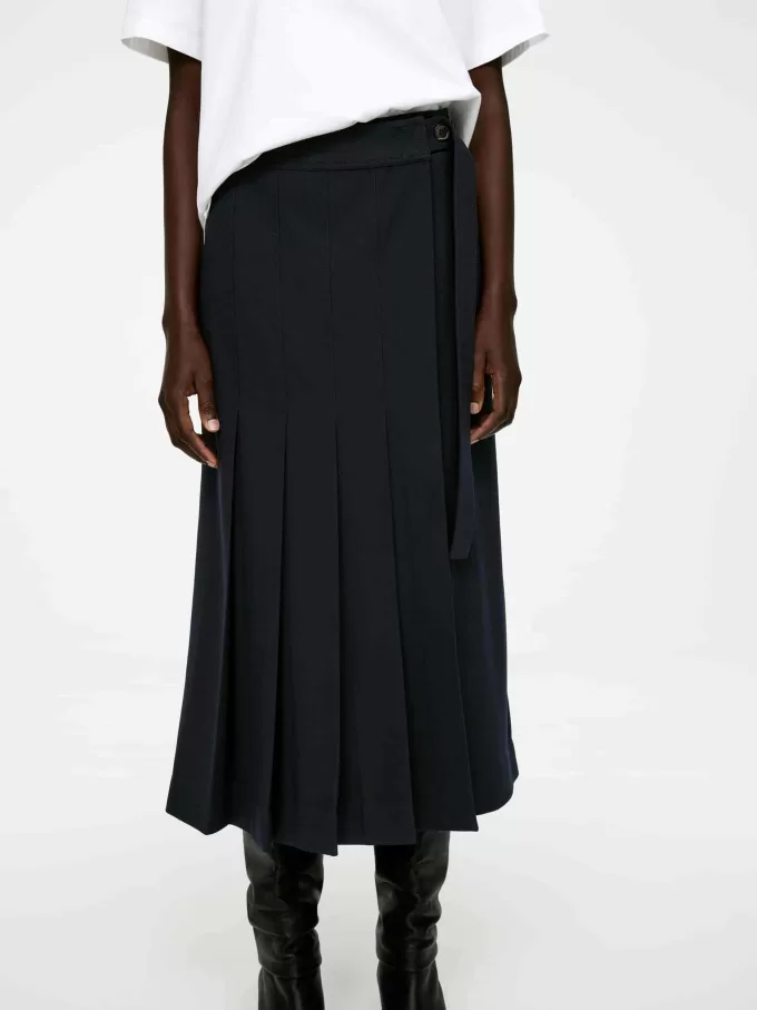 Faltenrock aus Wollmischung Faltenrock aus Wollmischung