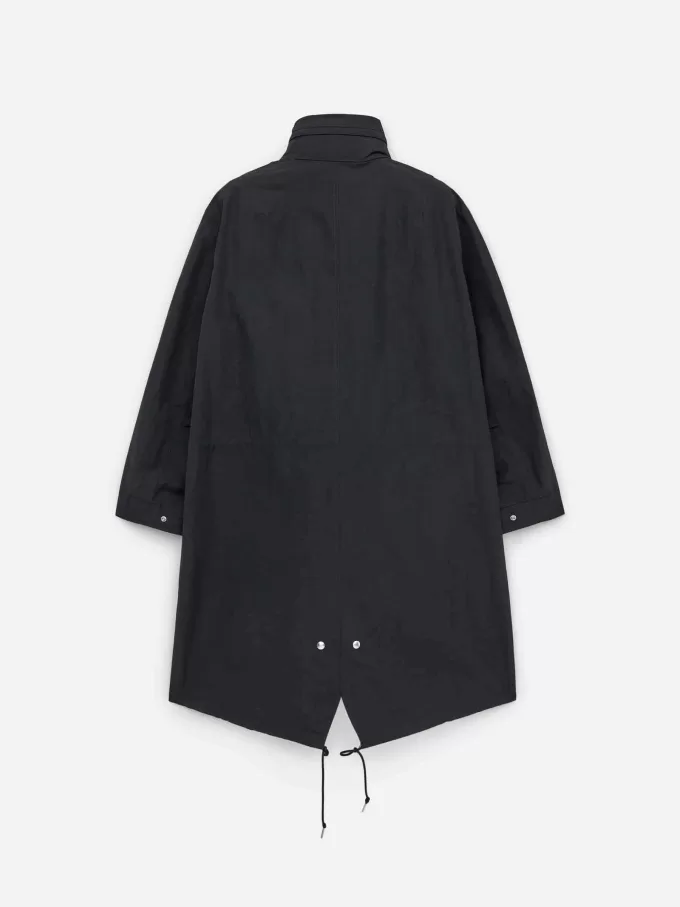 Fischschwanzparka aus Nylon Fischschwanzparka aus Nylon