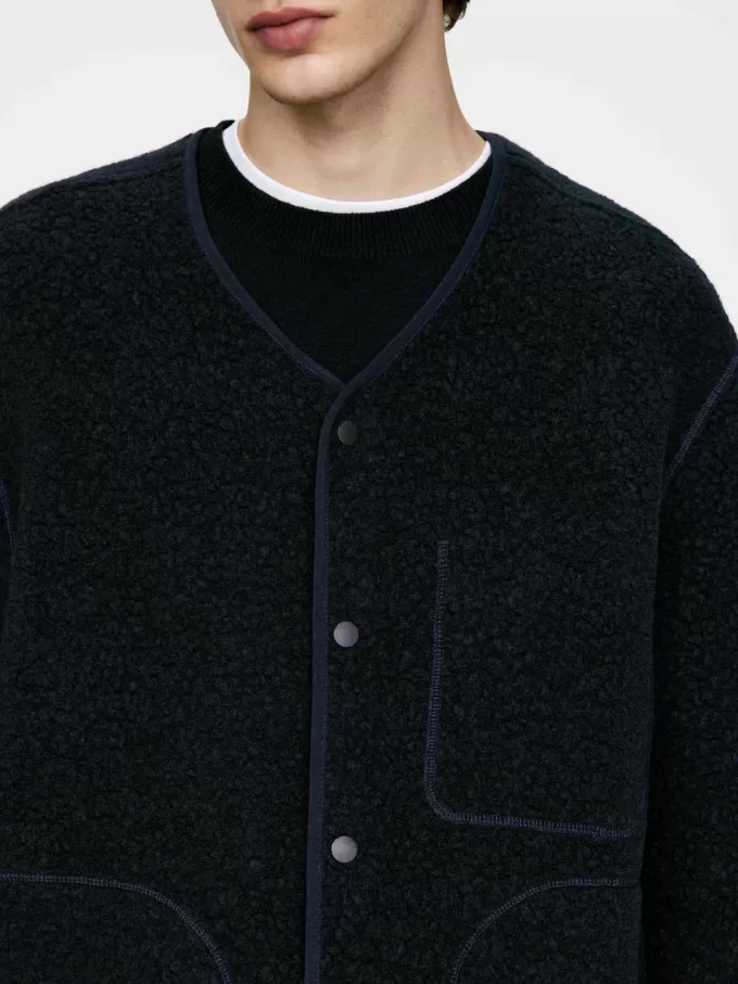 Fleecejacke aus Wollmischung Fleecejacke aus Wollmischung