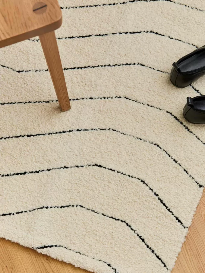 Flurteppich aus Wolle und Baumwolle Flurteppich aus Wolle und Baumwolle