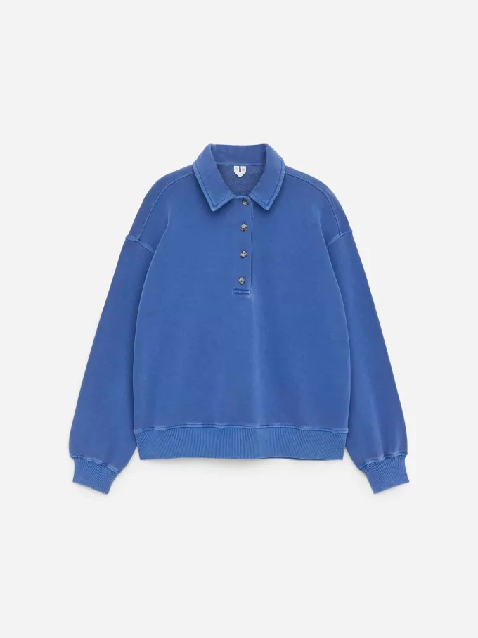 French-Terry-Poloshirt French-Terry-Poloshirt