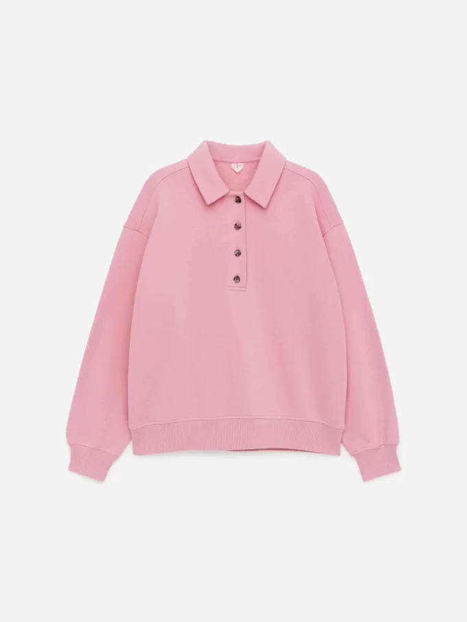 French-Terry-Poloshirt French-Terry-Poloshirt