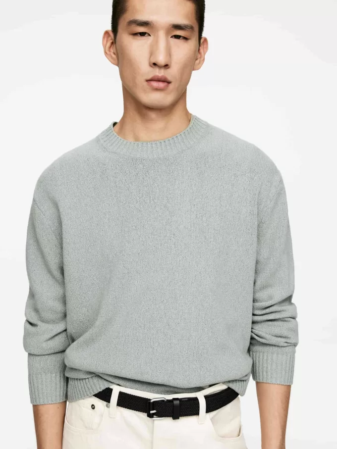 Geflochtener Gürtel mit Lederbesatz Geflochtener Gürtel mit Lederbesatz