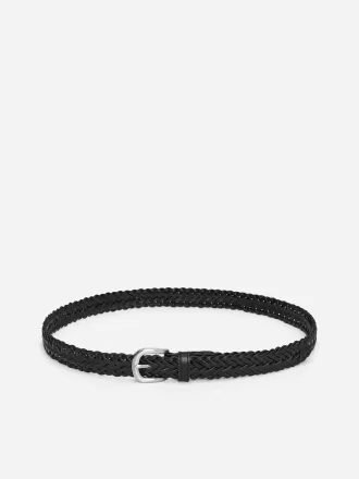 Geflochtener Ledergürtel