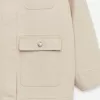 Gefütterte Canvas-Jacke Gefütterte Canvas-Jacke