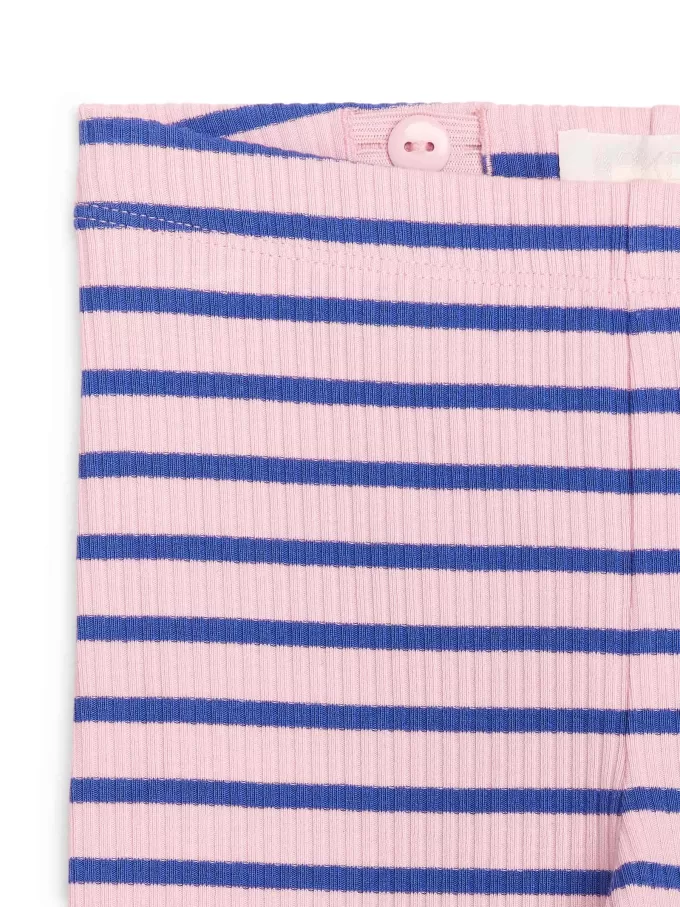 Gerippte Fahrradshorts