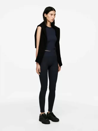 Gerippte nahtlose Strumpfhose