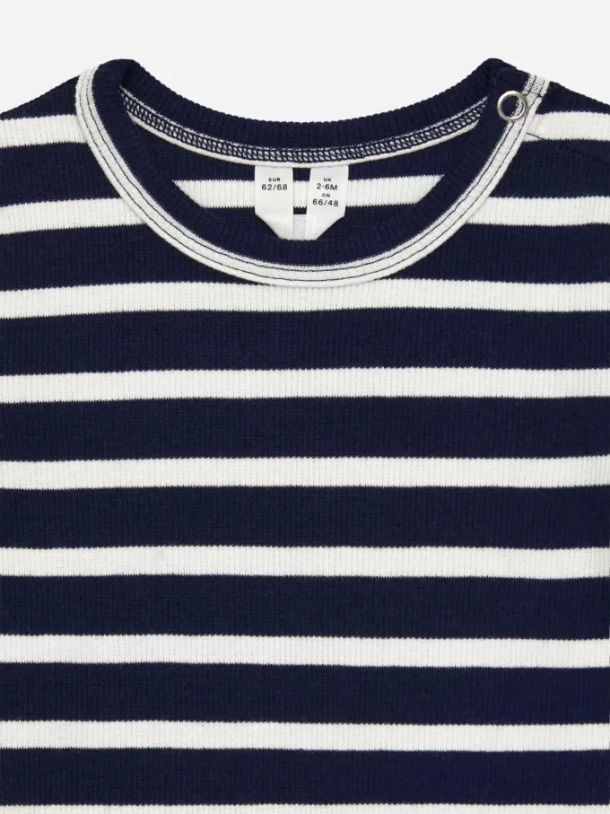 Gerippter Langarm-Body Gerippter Langarm-Body